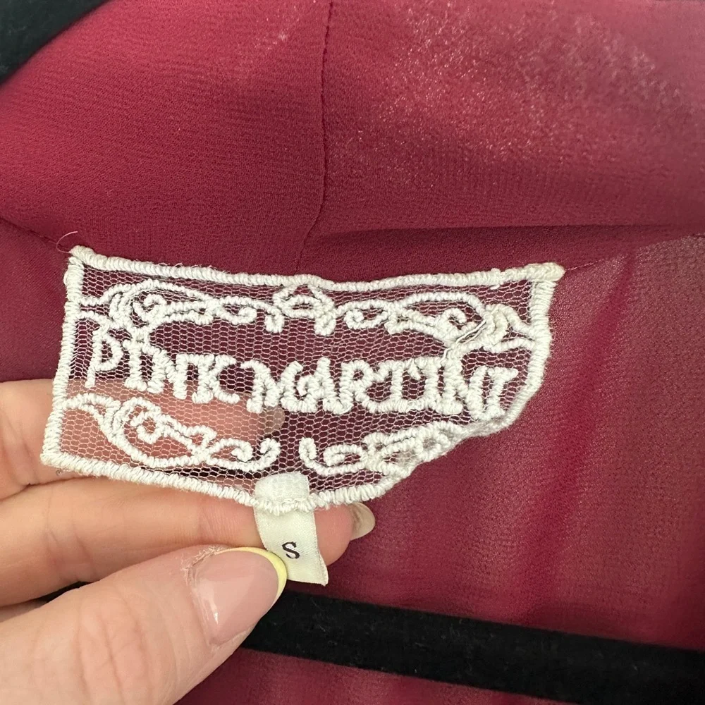 Pink Martini Red Pleated Midi Sundress - Picture 3 of 3